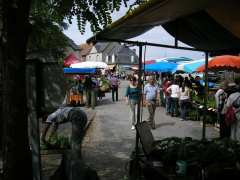 photo de marché au fleurs -artisanat-vide grenier