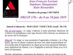 picture of Stage de chant corse dirigé par ALMA - Objat (Corrèze)