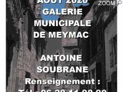 photo de Antoine  Soubrane  expose  à Meymac  en Août  